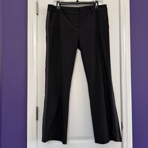 BEBE Vintage Y2K Pin Striped Tuxedo Dress Pants Slacks Women’s Size 10 *RARE*